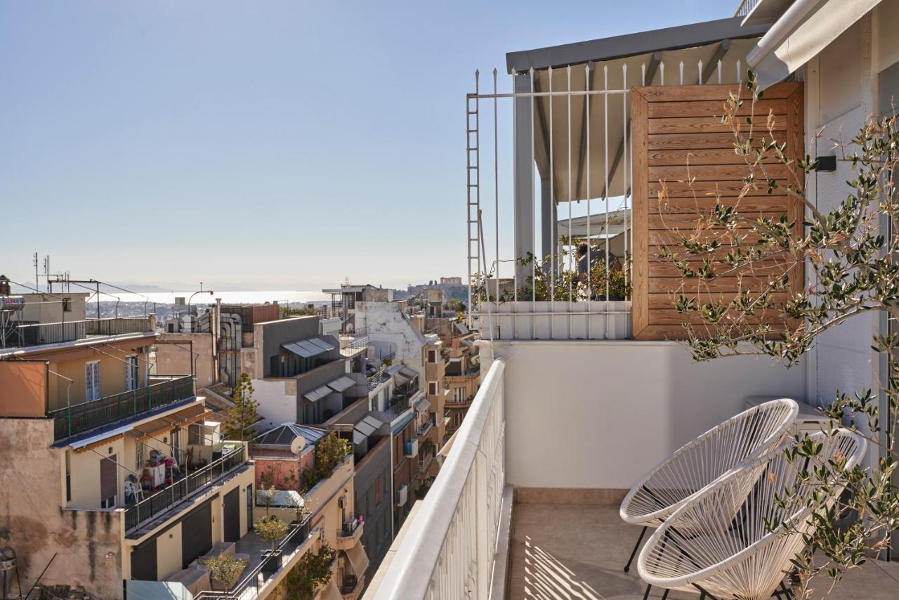 אתונה Lux Cozy Openair Apartment With Breathtaking View מראה חיצוני תמונה