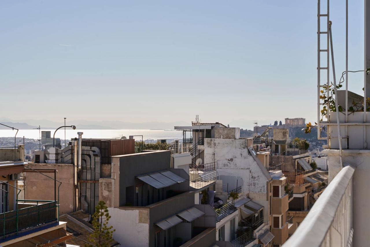 אתונה Lux Cozy Openair Apartment With Breathtaking View מראה חיצוני תמונה